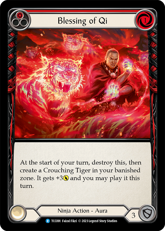 Blessing of Qi (Red) [TCC091] (Round the Table: TCC x LSS) | Card Citadel