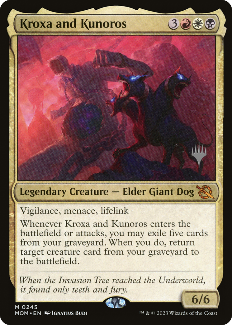 Kroxa and Kunoros (Promo Pack) [March of the Machine Promos] | Card Citadel