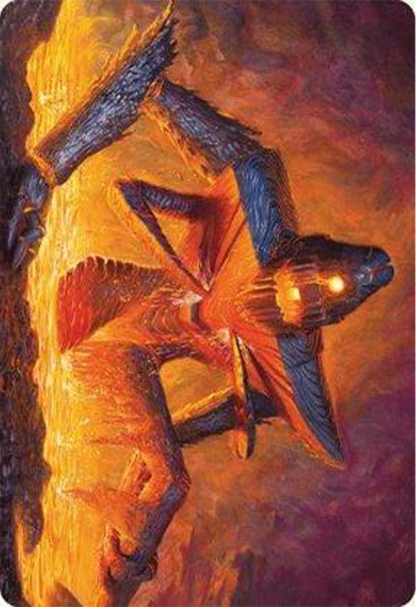 Molten Gatekeeper Art Card [Modern Horizons 3 Art Series] | Card Citadel