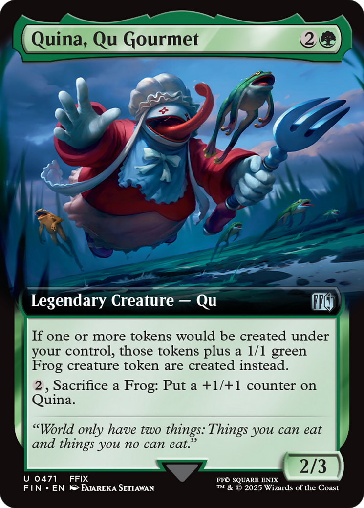 Quina, Qu Gourmet (Extended Art) [FINAL FANTASY] | Card Citadel