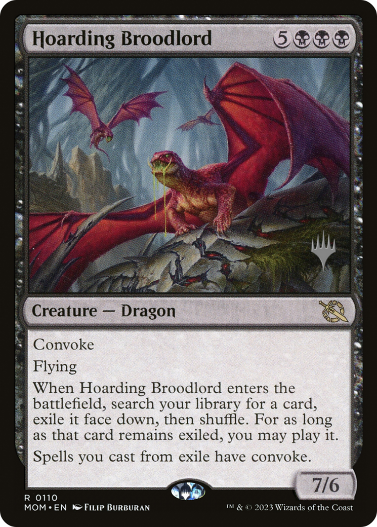 Hoarding Broodlord (Promo Pack) [March of the Machine Promos] | Card Citadel