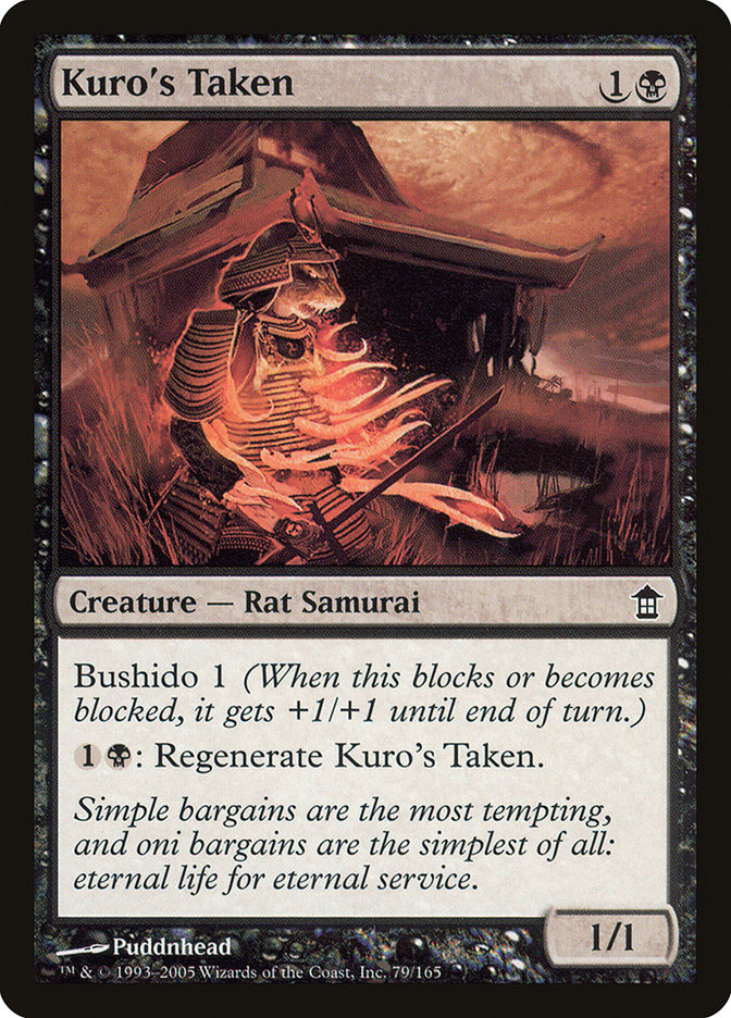Kuro's Taken [Saviors of Kamigawa] | Card Citadel