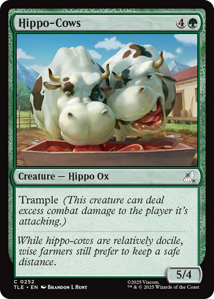 Hippo-Cows [Avatar: The Last Airbender: Eternal-Legal] | Card Citadel