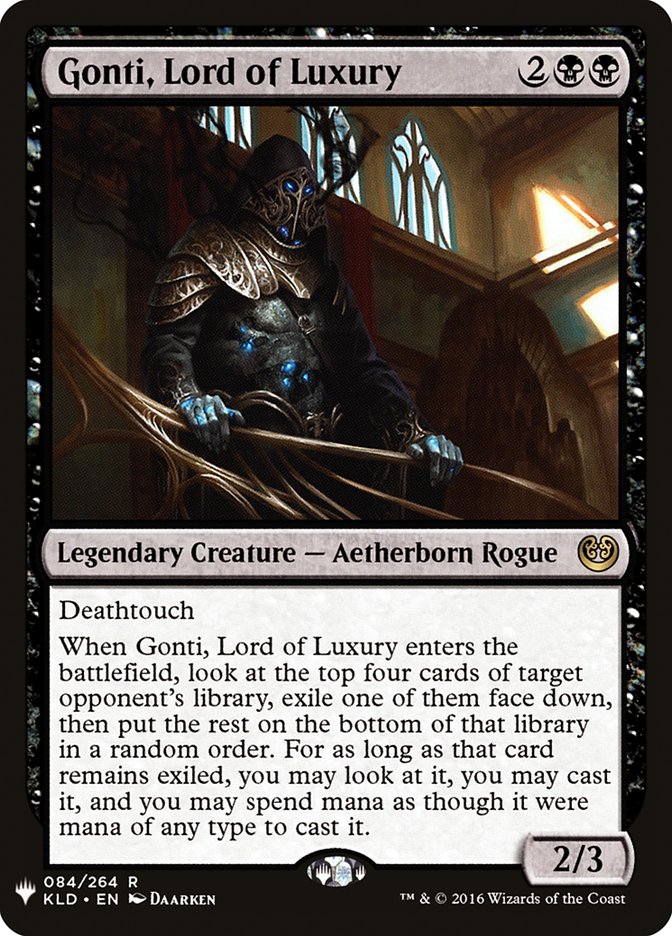 Gonti, Lord of Luxury [Mystery Booster] | Card Citadel