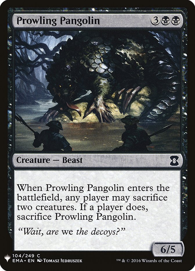 Prowling Pangolin [Mystery Booster] | Card Citadel