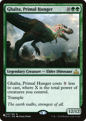 Ghalta, Primal Hunger [The List] | Card Citadel