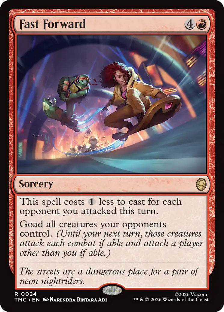 Fast Forward [Teenage Mutant Ninja Turtles Commander] | Card Citadel