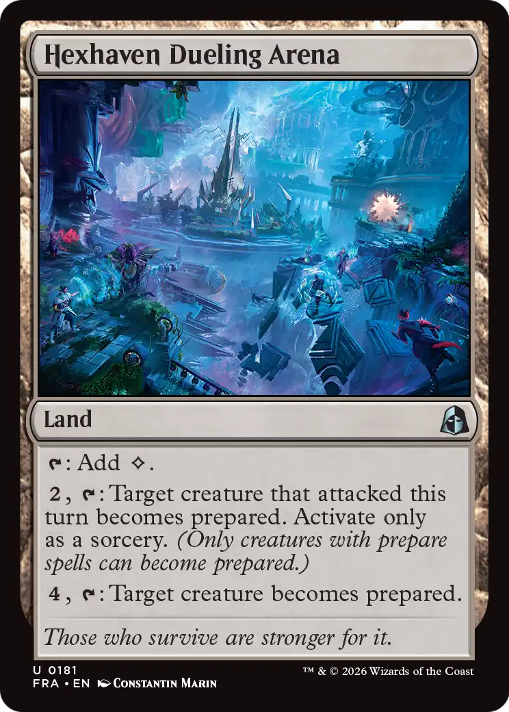 Hexhaven Dueling Arena [Reality Fracture] | Card Citadel