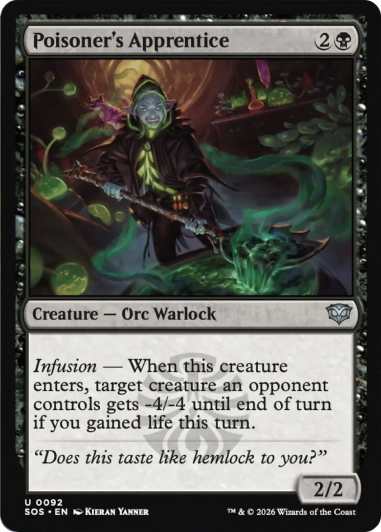 Poisoner's Apprentice [Secrets of Strixhaven] | Card Citadel