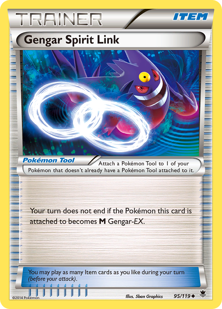 Gengar Spirit Link (95/119) [XY: Phantom Forces] | Card Citadel