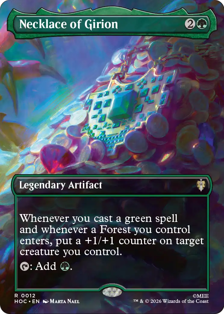 Necklace of Girion (Borderless) [The Hobbit: Eternal-Legal] | Card Citadel