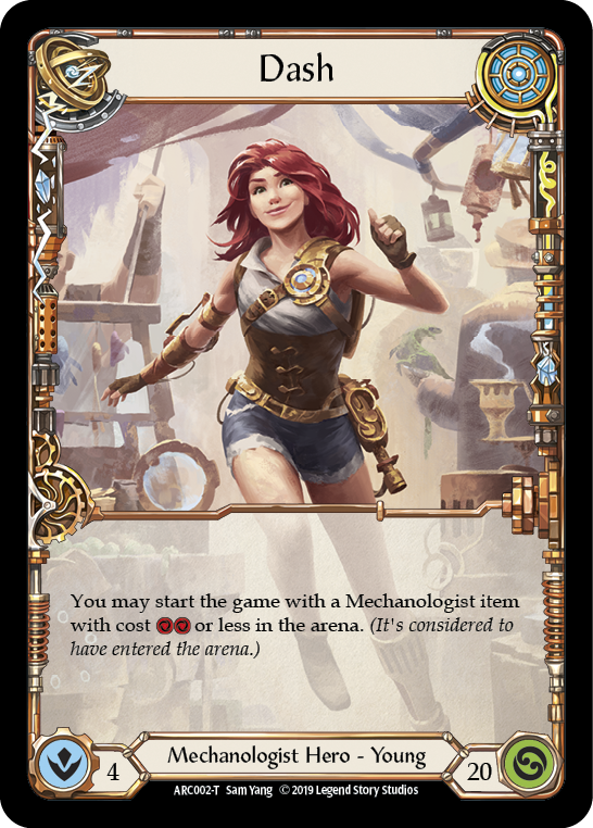 Dash // Death Dealer [ARC002-T // ARC040-T] (Arcane Rising)  1st Edition Normal | Card Citadel