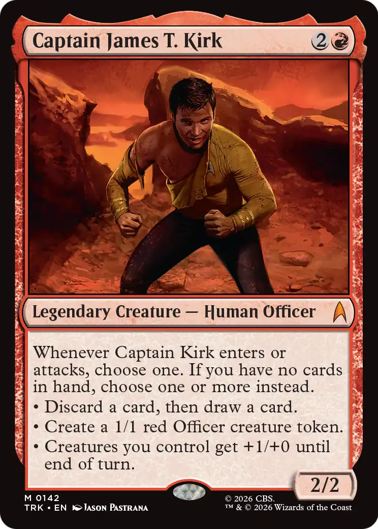 Captain James T. Kirk [Star Trek] | Card Citadel