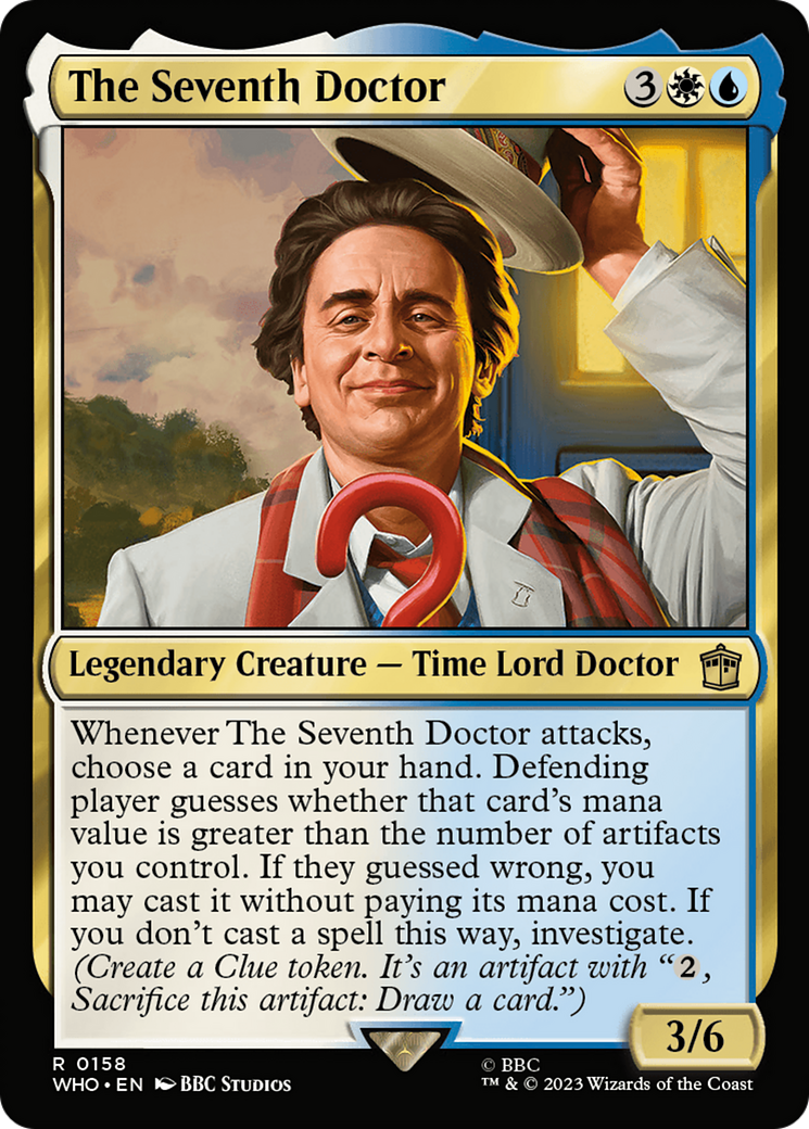 The Seventh Doctor [Doctor Who] | Card Citadel