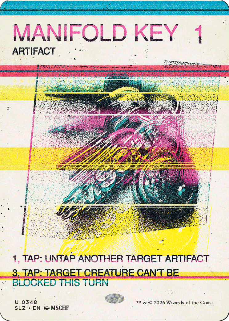 Manifold Key (0348) [Secret Lair x MSCHF: The Zeta Set] | Card Citadel