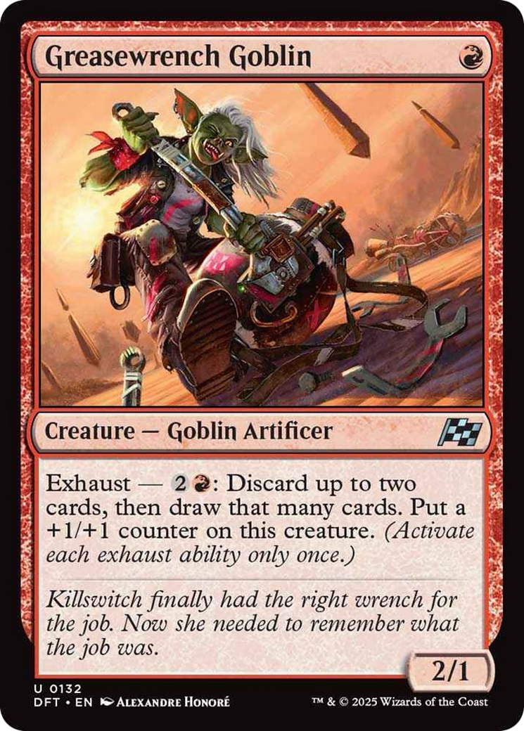 Greasewrench Goblin [Aetherdrift] | Card Citadel