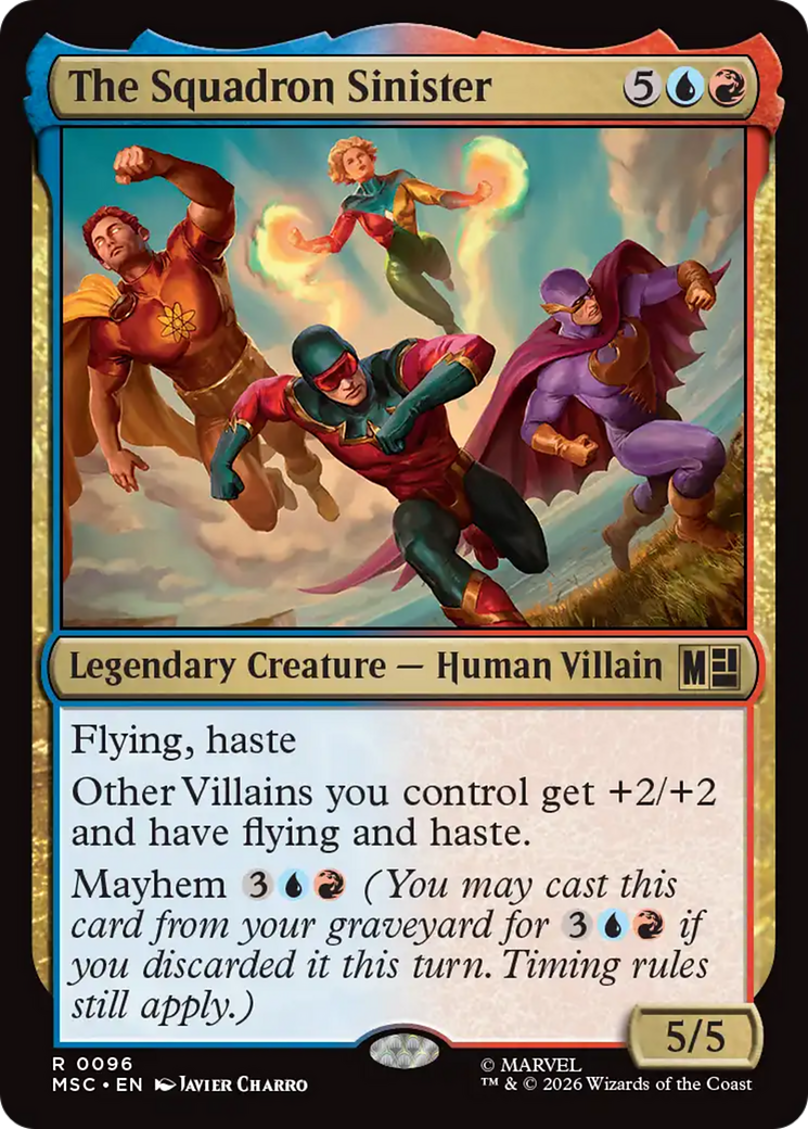 The Squadron Sinister [Marvel Super Heroes Commander] | Card Citadel