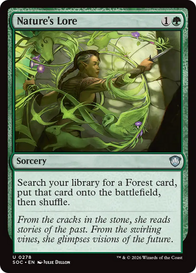 Nature's Lore [Secrets of Strixhaven Commander] | Card Citadel