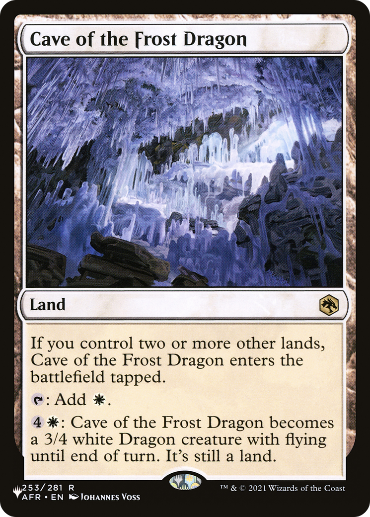 Cave of the Frost Dragon [The List] | Card Citadel