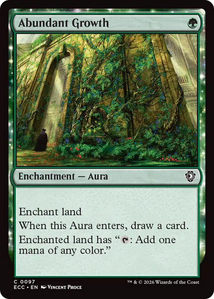 Abundant Growth [Lorwyn Eclipsed Commander] | Card Citadel