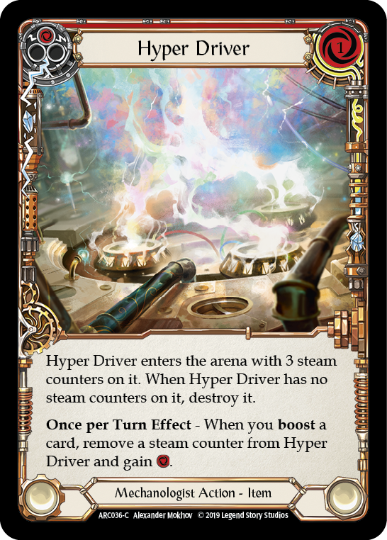 Hyper Driver [ARC036-C] (Arcane Rising)  1st Edition Normal | Card Citadel