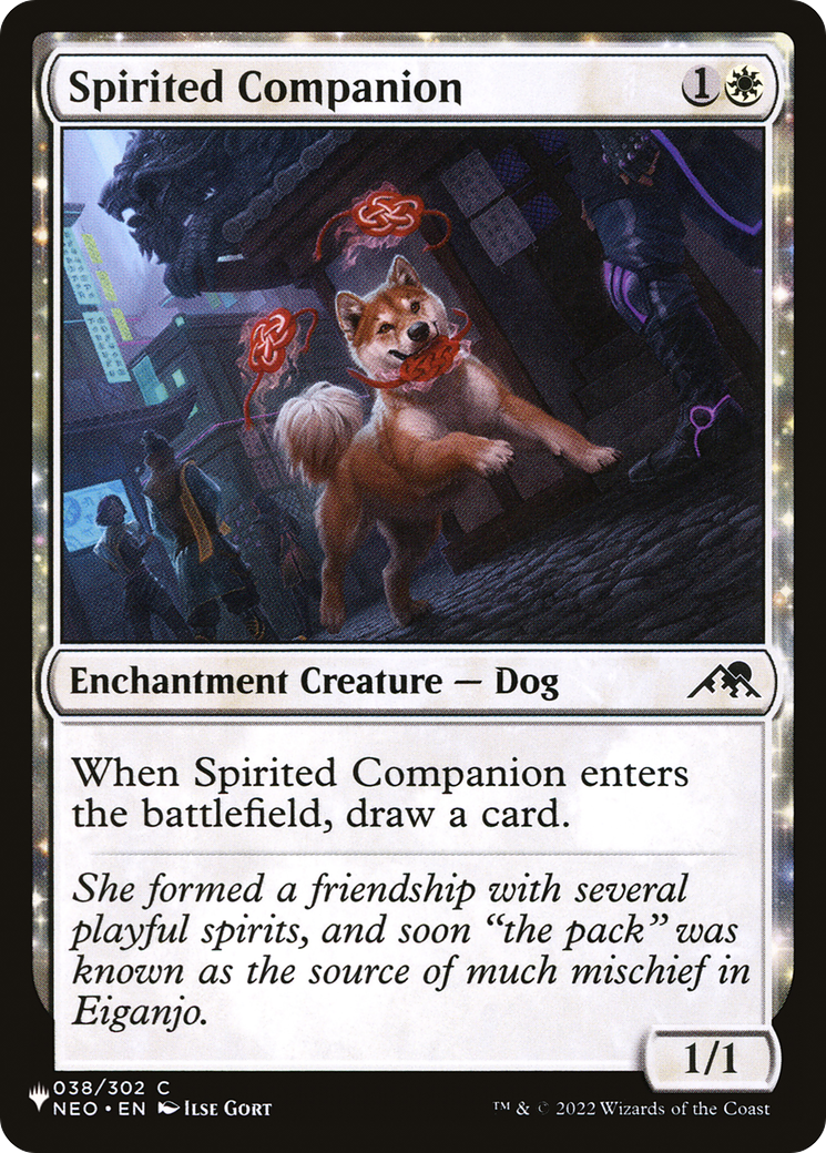 Spirited Companion [The List] | Card Citadel