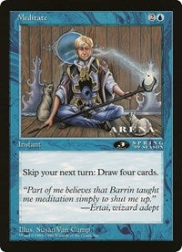 Meditate (Oversized) [Oversize Cards] | Card Citadel