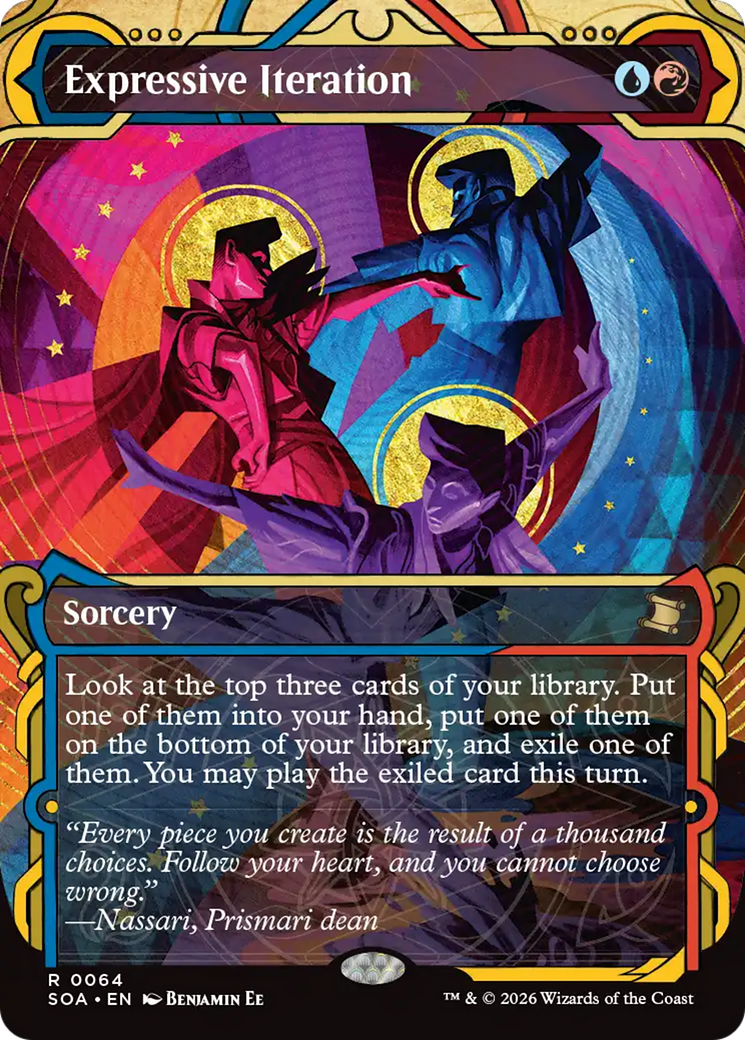 Expressive Iteration [Secrets of Strixhaven: Mystical Archive] | Card Citadel
