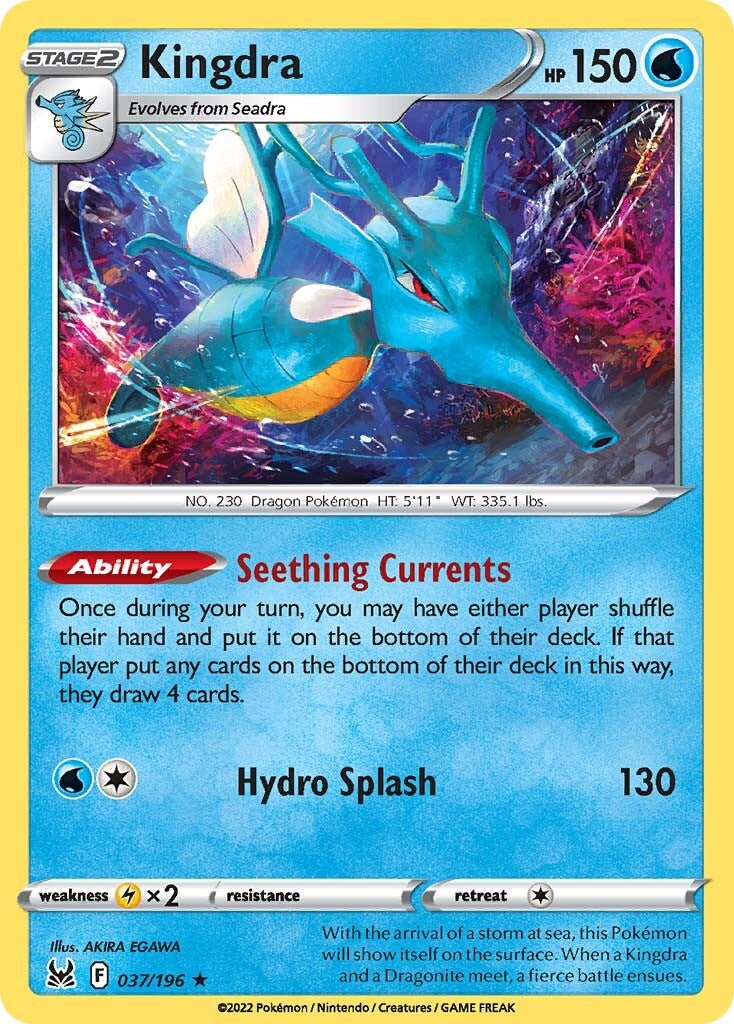 Kingdra (037/196) [Sword & Shield: Lost Origin] | Card Citadel