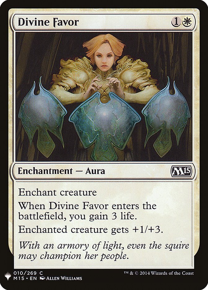 Divine Favor [Mystery Booster] | Card Citadel