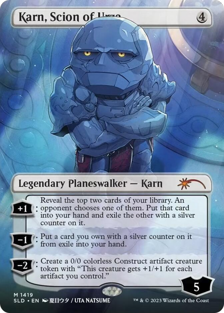 Karn, Scion of Urza (Rainbow Foil) [Secret Lair Drop Series] | Card Citadel