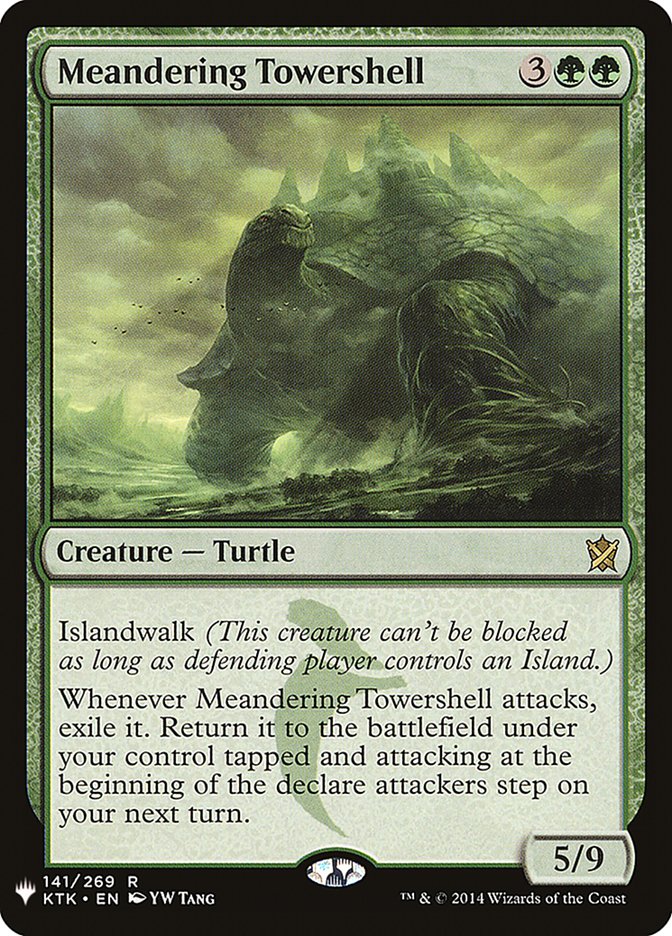 Meandering Towershell [The List] | Card Citadel