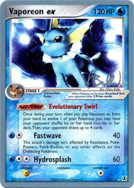 Vaporeon ex (110/113) (Eeveelutions - Jimmy Ballard) [World Championships 2006] | Card Citadel