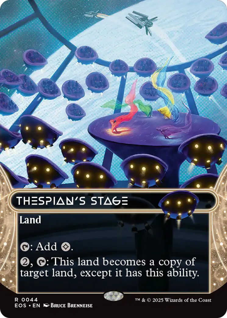 Thespian's Stage (0044) (Borderless) [Edge of Eternities: Stellar Sights] | Card Citadel