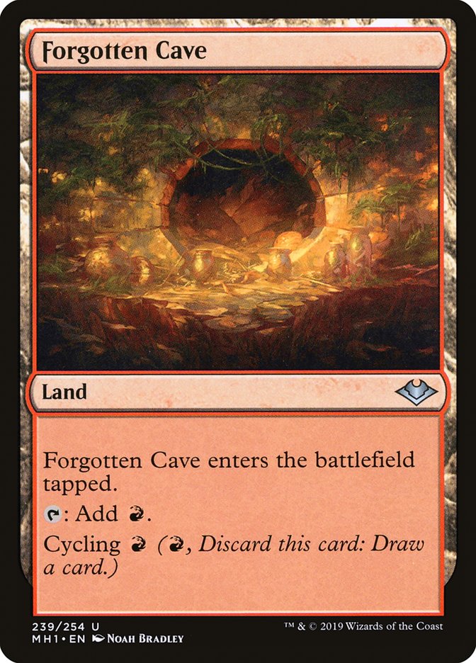 Forgotten Cave [Modern Horizons] | Card Citadel