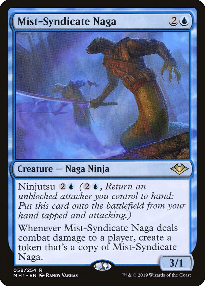 Mist-Syndicate Naga [Modern Horizons] | Card Citadel