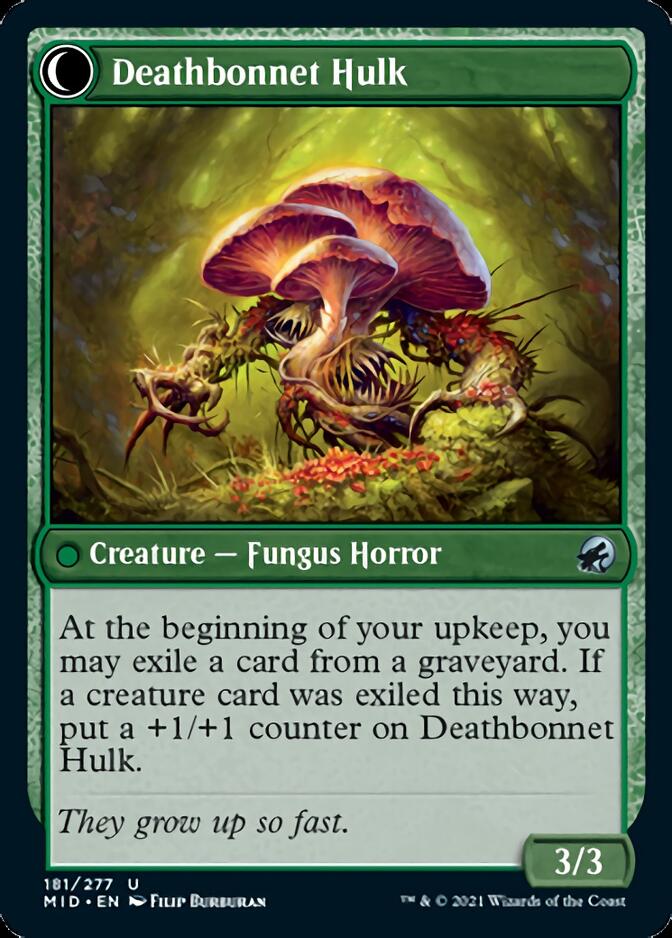 Deathbonnet Sprout // Deathbonnet Hulk [Innistrad: Midnight Hunt] | Card Citadel