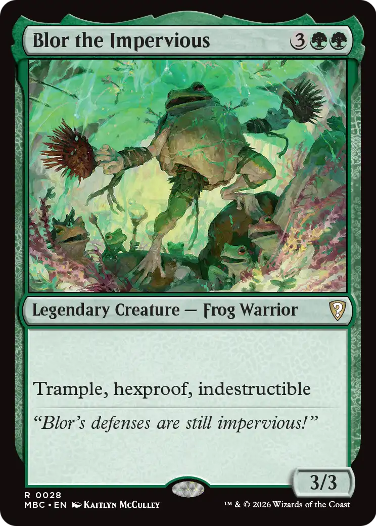 Blor the Impervious [Mystery Booster: Commander Edition] | Card Citadel