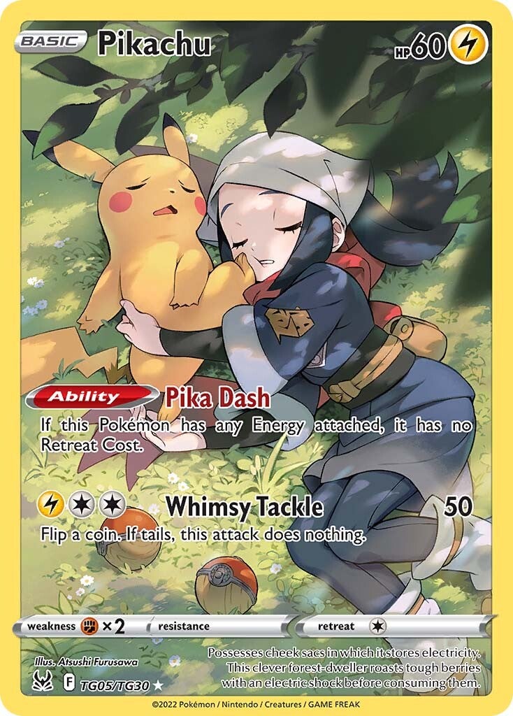 Pikachu (TG05/TG30) [Sword & Shield: Lost Origin] | Card Citadel