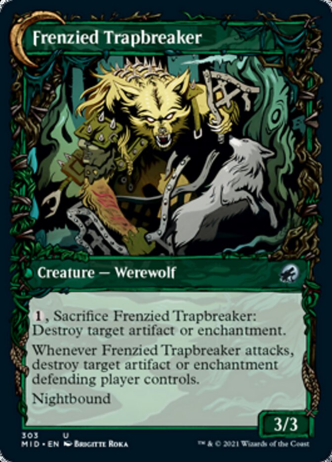 Outland Liberator // Frenzied Trapbreaker (Showcase Equinox) [Innistrad: Midnight Hunt] | Card Citadel
