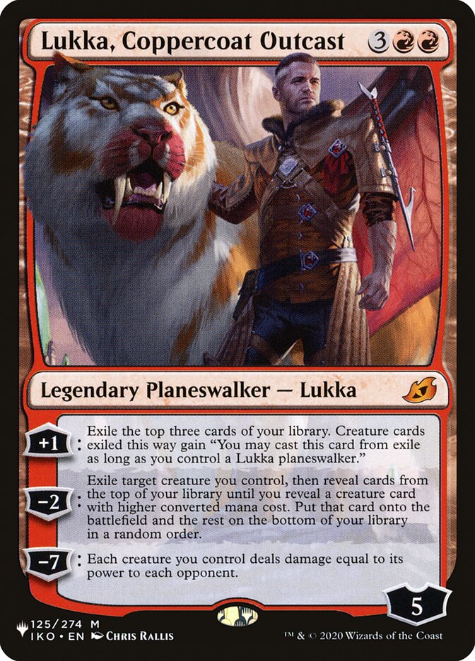 Lukka, Coppercoat Outcast [The List] | Card Citadel