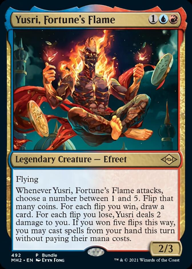 Yusri, Fortune's Flame (Bundle) [Modern Horizons 2] | Card Citadel