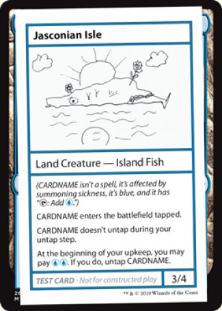 Jasconian Isle (2021 Edition) [Mystery Booster Playtest Cards] | Card Citadel