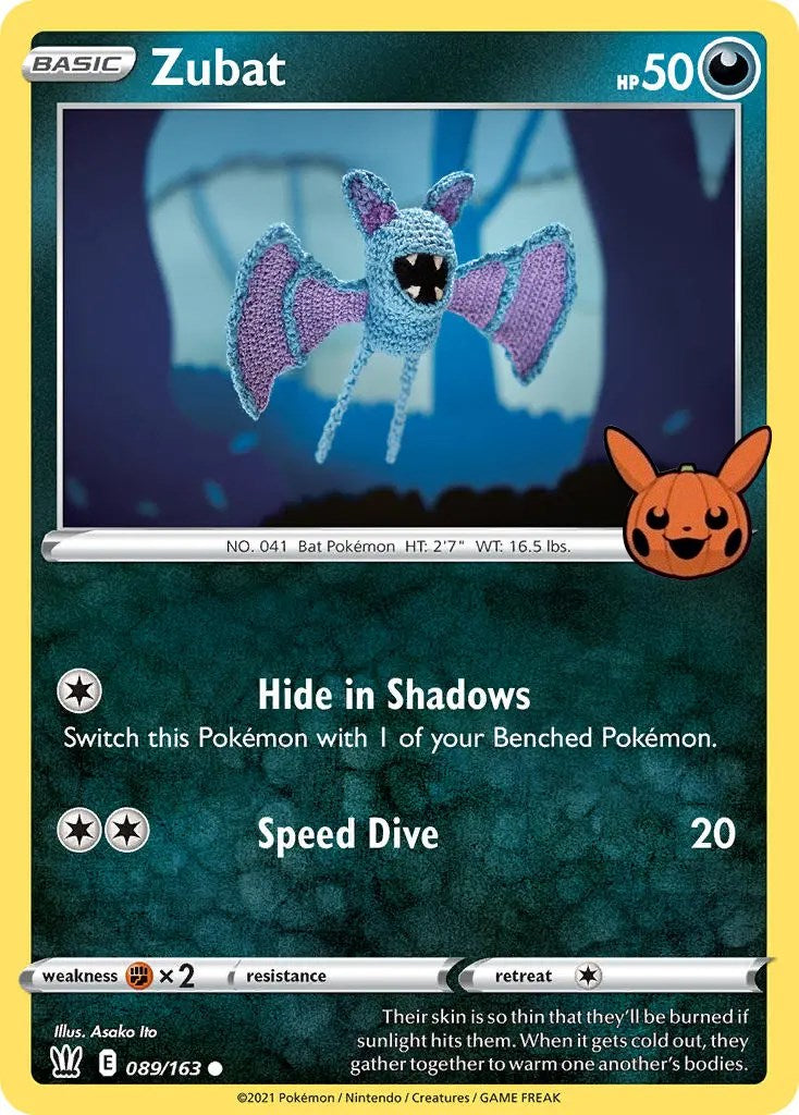 Zubat (089/163) [Trick or Trade] | Card Citadel