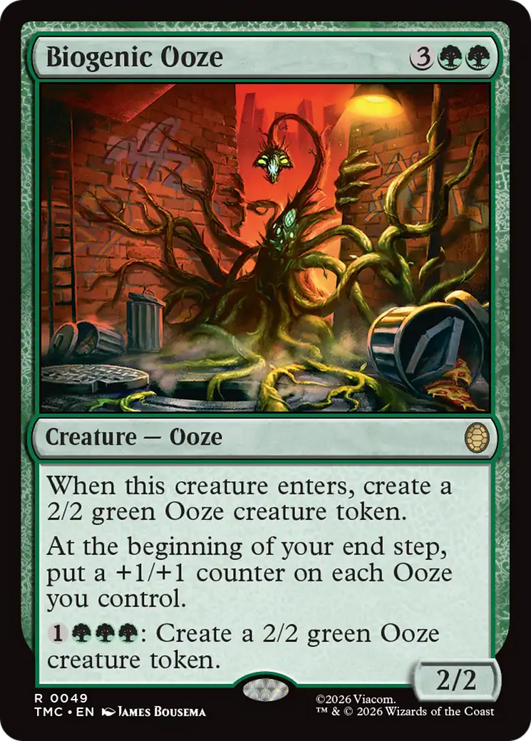 Biogenic Ooze [Teenage Mutant Ninja Turtles Commander] | Card Citadel