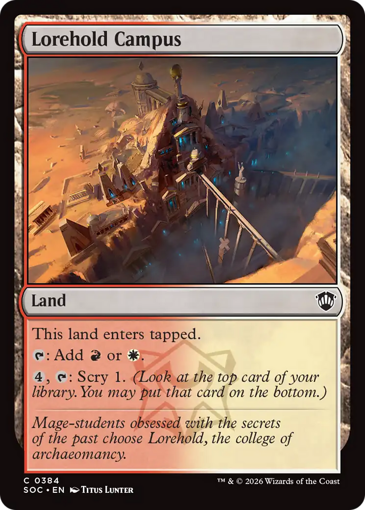 Lorehold Campus [Secrets of Strixhaven Commander] | Card Citadel