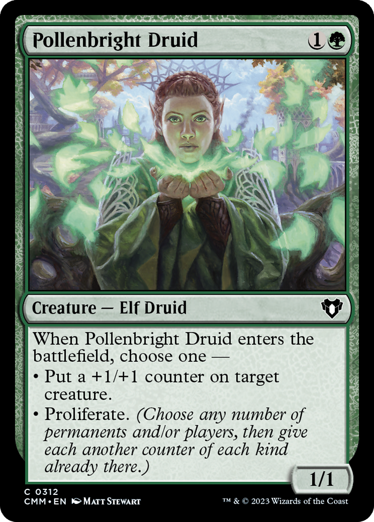 Pollenbright Druid [Commander Masters] | Card Citadel