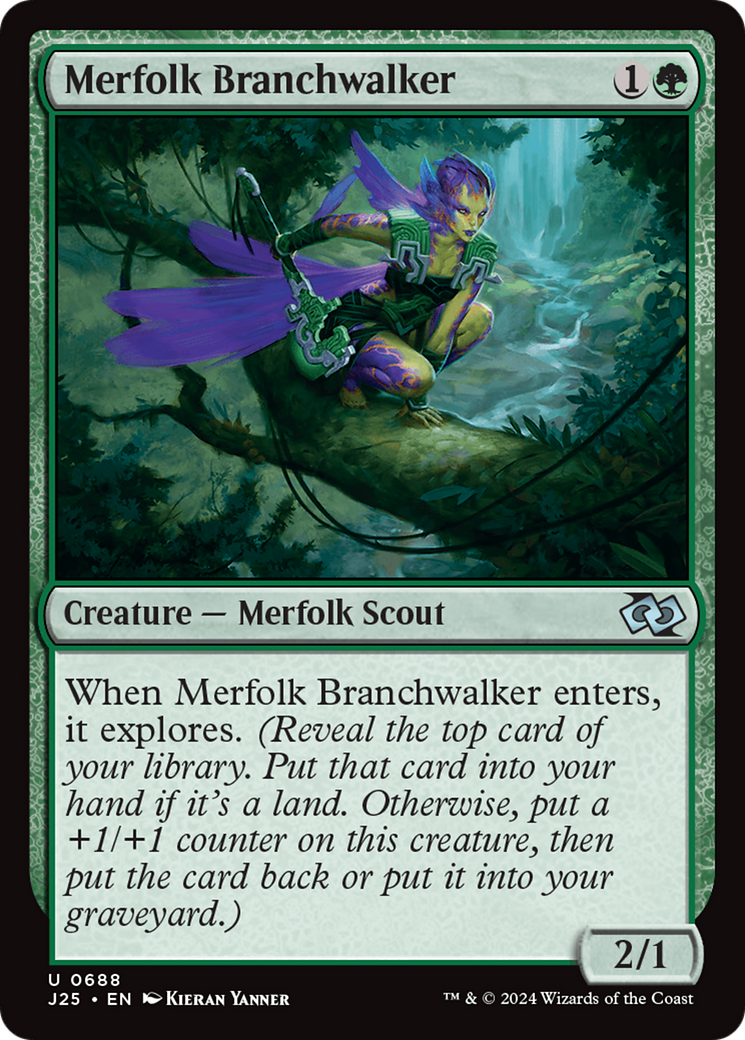 Merfolk Branchwalker [Foundations Jumpstart] | Card Citadel