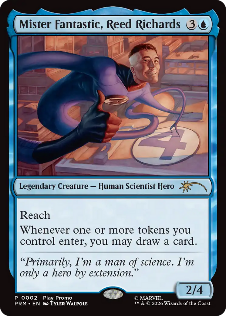 Mister Fantastic, Reed Richards [Standard Showdown Promos] | Card Citadel