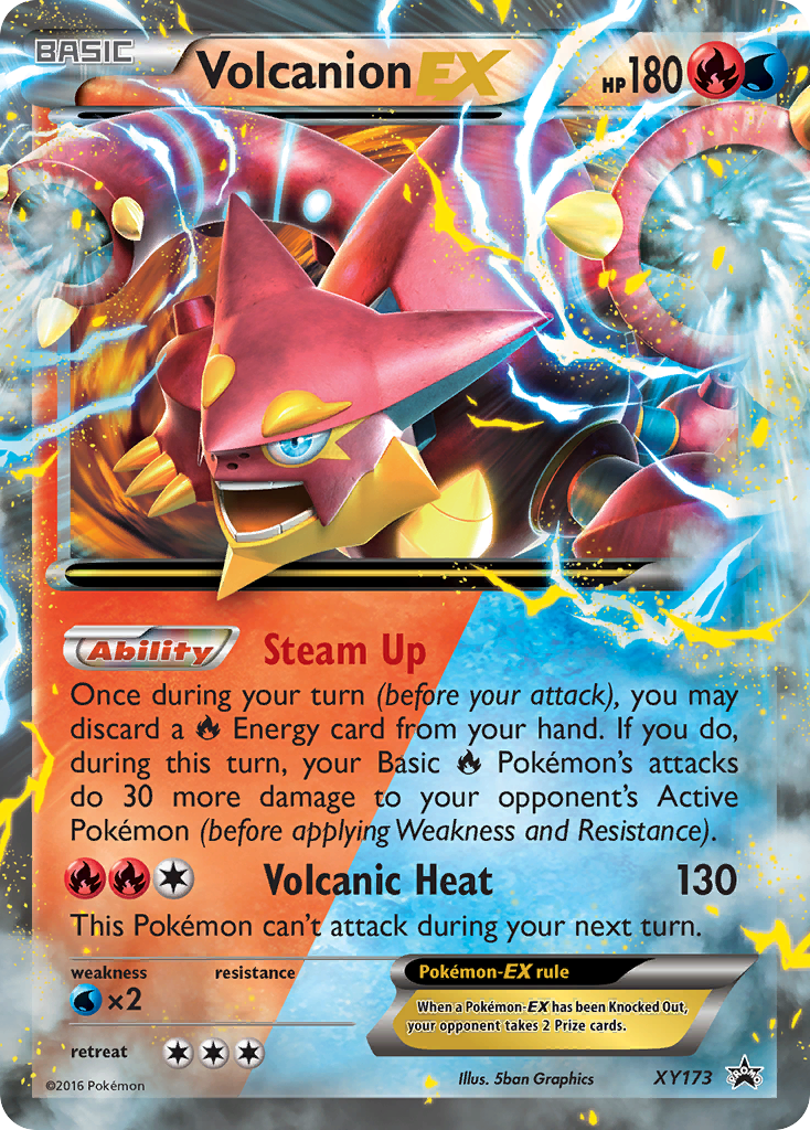 Volcanion EX (XY173) [XY: Black Star Promos] | Card Citadel